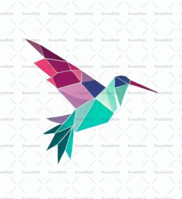 Geometrischer Kolibri